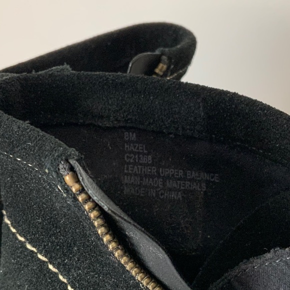 MIA Hazel Suede Leather Wedge Booties - 8 - Picture 8 of 10